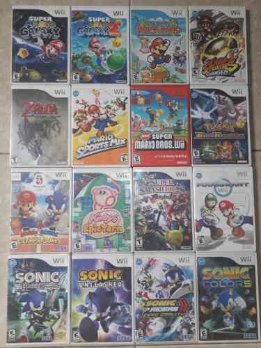 Remate Juegos Wii Smash Brawl Mario Paper Super Bros Zelda S