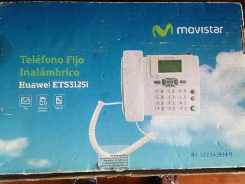 Teléfono Fijo Movistar Marca Huawei Ets3125i Sin Linea
