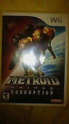 Vendo Juego Metroid Prime Corruption Para Wii