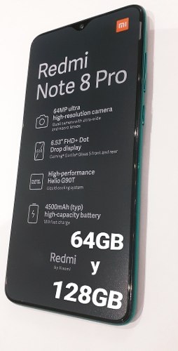 Xiaomi Redmi Note 8 Pro 64gb + Obsequios