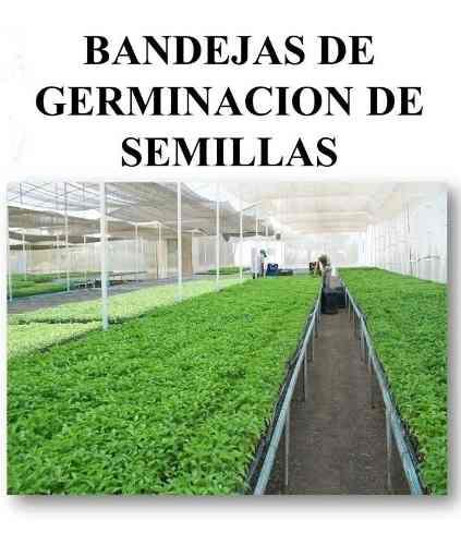 4 Bendejas De Germinacion: 128, 162 Y 200 Alveolos