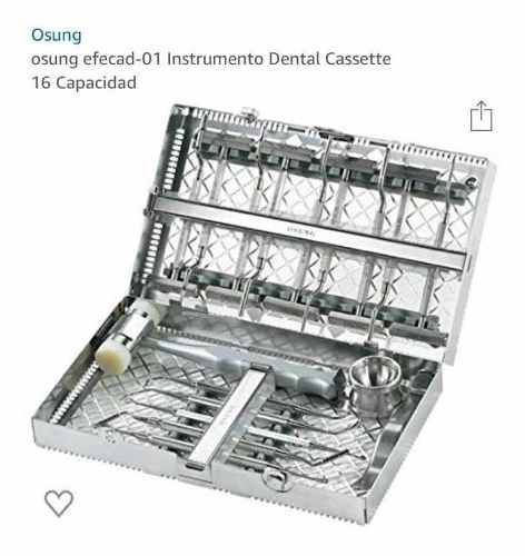 Bandeja Instrumental Odontológica Esterilización Cassette