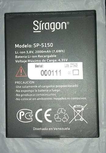 Bateria Pila Siragon Sp5150 Original 15us Entrega Personal