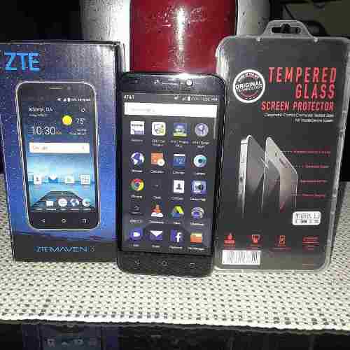 Celular Zte Maven 3, Con Protector De La Pantalla X 55us