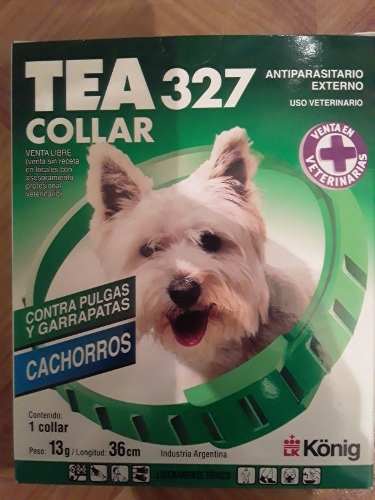 Collar Antipulgas Y Garrapatas Tea 327 Para Cachorros
