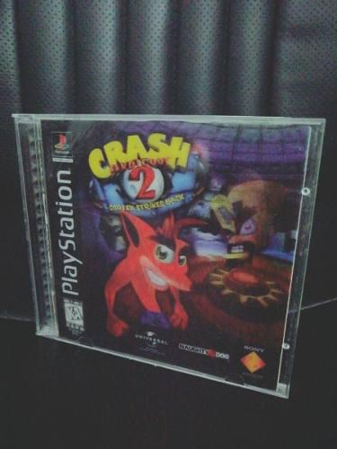 Crash Bandicoot 2 Etiqueta Negra Original Playstation 1 Ps1
