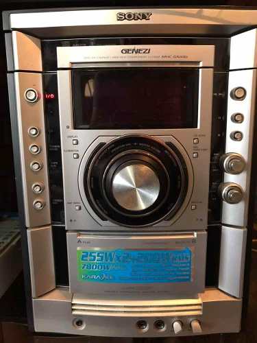 Equipo Sonido Sony Genezi Mhc-gnx80 5 Cornetas Carrizal 150v