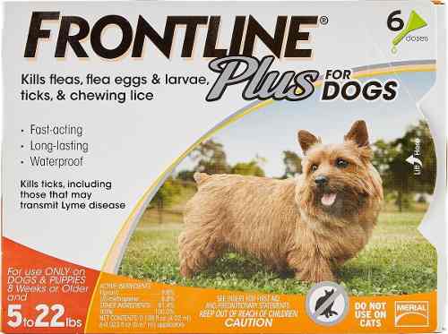 Frontline Plus Pipeta Perro Hasta 10 Kilos 6 Unidades 40verd