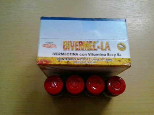 Ivermetina +vitamina Al1% Frasco De 10ml