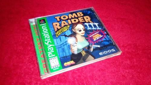 Juego De Playstation * Tomb Raider 3 *