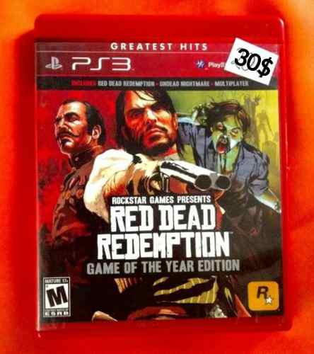 Juego Playstation 3 Ps3 Red Dead Redemption Verde Imperiales