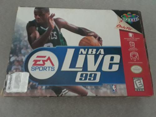 Nba Live 99 / Nintendo 64 Rematando!!! (leer Descripción)