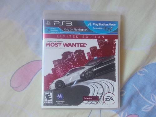 Need For Speed Most Wanted Ps3 En Buen Estado