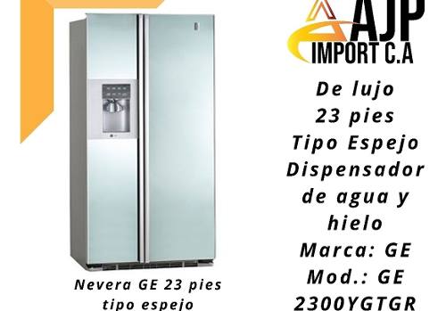 Nevera Dos Puertas, General Electric 23 Pies. (v)