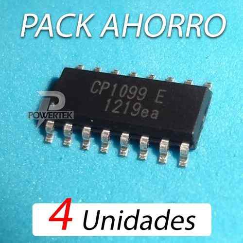 Pack 4 Piezas Integrado Cp1099e Tv Lcd Inverter Ic Original