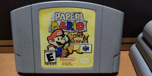 Paper Mario 64 (20) Juego Nintendo 64 Buen Estado