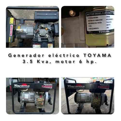 Planta Electrica Toyama 3.5 Kva