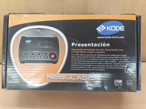 Protector Y Regulador De Corriente De Alta Tecnologia Segura