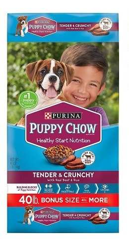 Puppy Chow 40 Lbs (alimento Cachorros)
