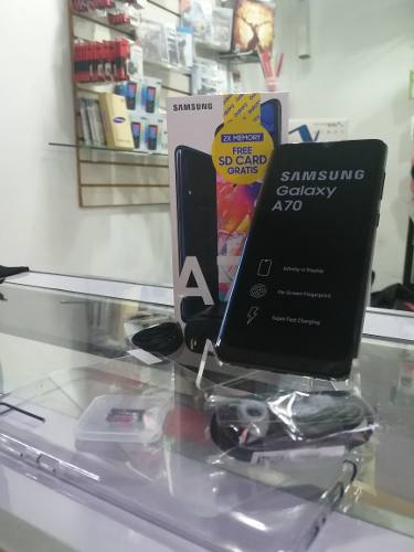Samsung A70 6gb Ram + 128gb + Regalo Memoria Microsd 128gb