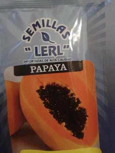 Semillas Lechoza Papaya Roja Maradol