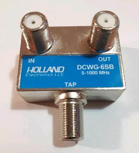 Splitter Tap (derivador/atenuador) Holland Dcwg-6sb