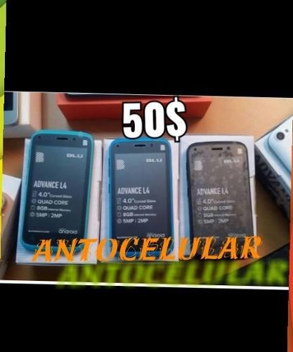 Telefono Blu Avance L4. 8gb De Memoria 50 Urss Dual Sim