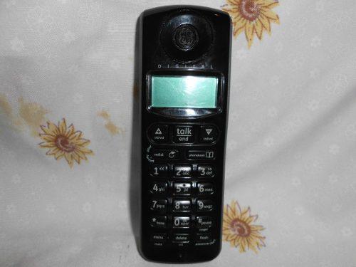 Telefono Inalambrico G/e, Negro P/repuesto Unico.