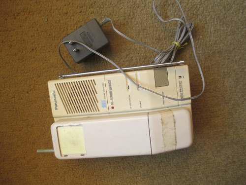 Teléfono Panasonic Inalámbrico Antiguo Colección O