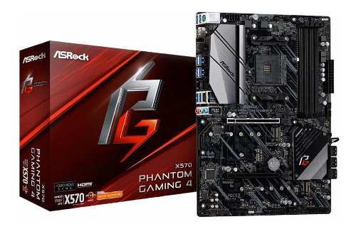 Asrock X570 Phantom Gaming 4 Am4 Amd X570 Atx Motherboard