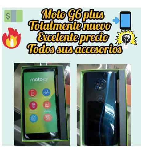 Celular Moto G6 Plus Nuevo 64gb