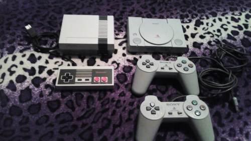 Classic Nes Y Classic Play Station