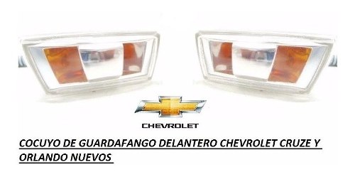 Cocuyo De Guardafango Delantero Chevrolet Cruze Y Orlando
