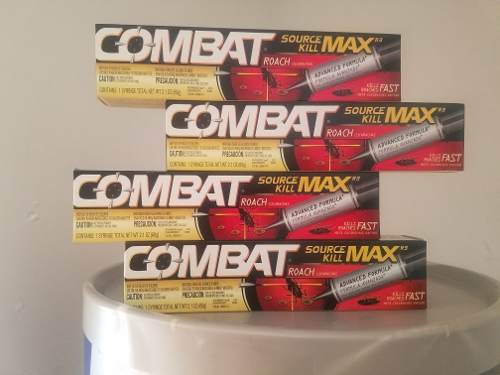 Combat 60gr El Mata Chiripas Y Cucarachas % Efectivo