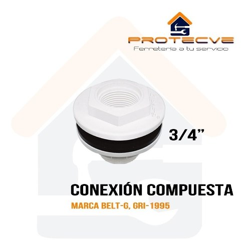 Conexion Compuesta Para Tanques 3/4 Belt-g