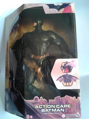 Figura Batman Dc Mattel 35 Cms Y 10 Puntos De Articulación