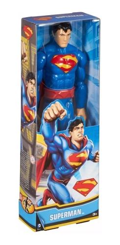 Figura Muñeco Superman Dc Comics Original Mattel 30 Cm