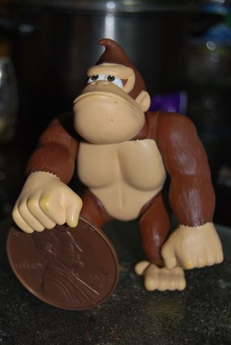 Figura Nintendo Orignal Don King Kong Jr. Articulada 3$