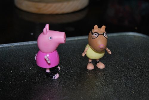 Figuras Juguetes Set Pepa Pig Y George 3$