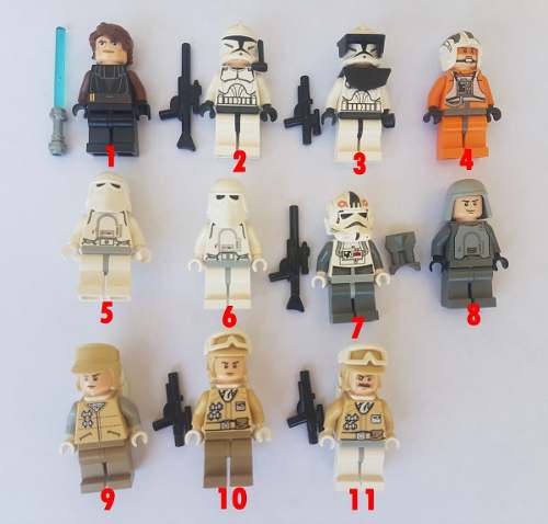 Lego Mini Figuras Star Wars