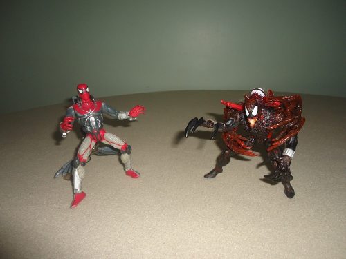 Muñeco Spiderman Y Carnage