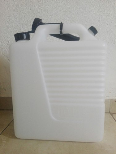 Pimpina O Garrafa Plastica 10 Lts Agua Gasolina. Nueva