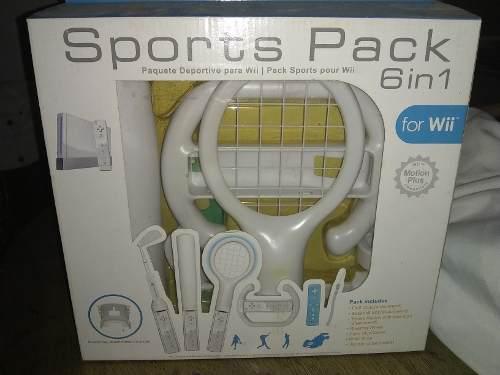 Set Sports Pack 6 En 1 Para Wii