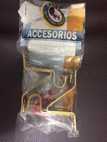 Soporte Extensible Oro Cortinero 1/2 Aluminio 2pack 5$