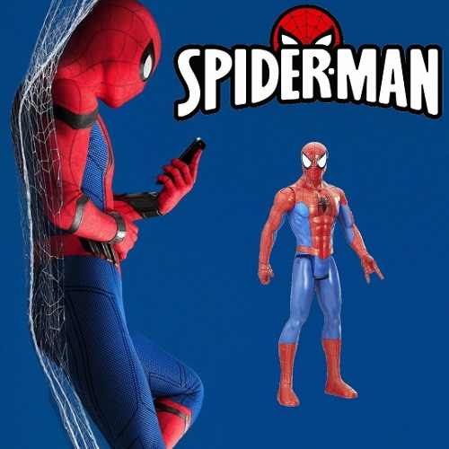 Spider Man Muñeco 30 Cm Titan Hero Series