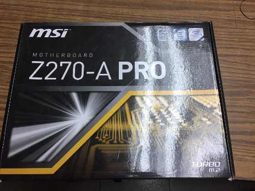 Tarjeta Madre Msi Z270-pro