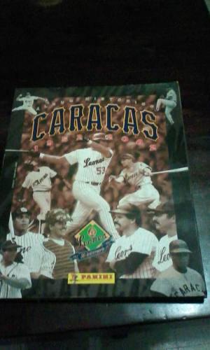 Album Beisbol Leones Del Caracas Coleccion 1952 Al 2005
