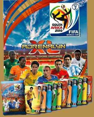 Album Panini Adrenalyn South Africa 2010 Completo