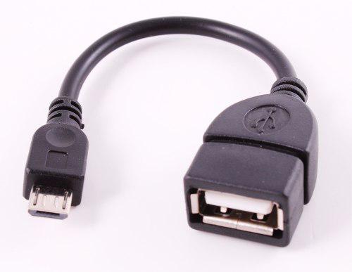 Cable Otg Micro Usb Para Teclado En Tablet 2 Unidades