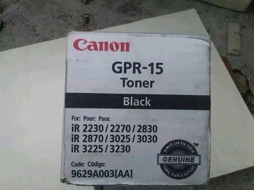 Cartucho De Toner Para Fotocopiadora Cannon Gpr15